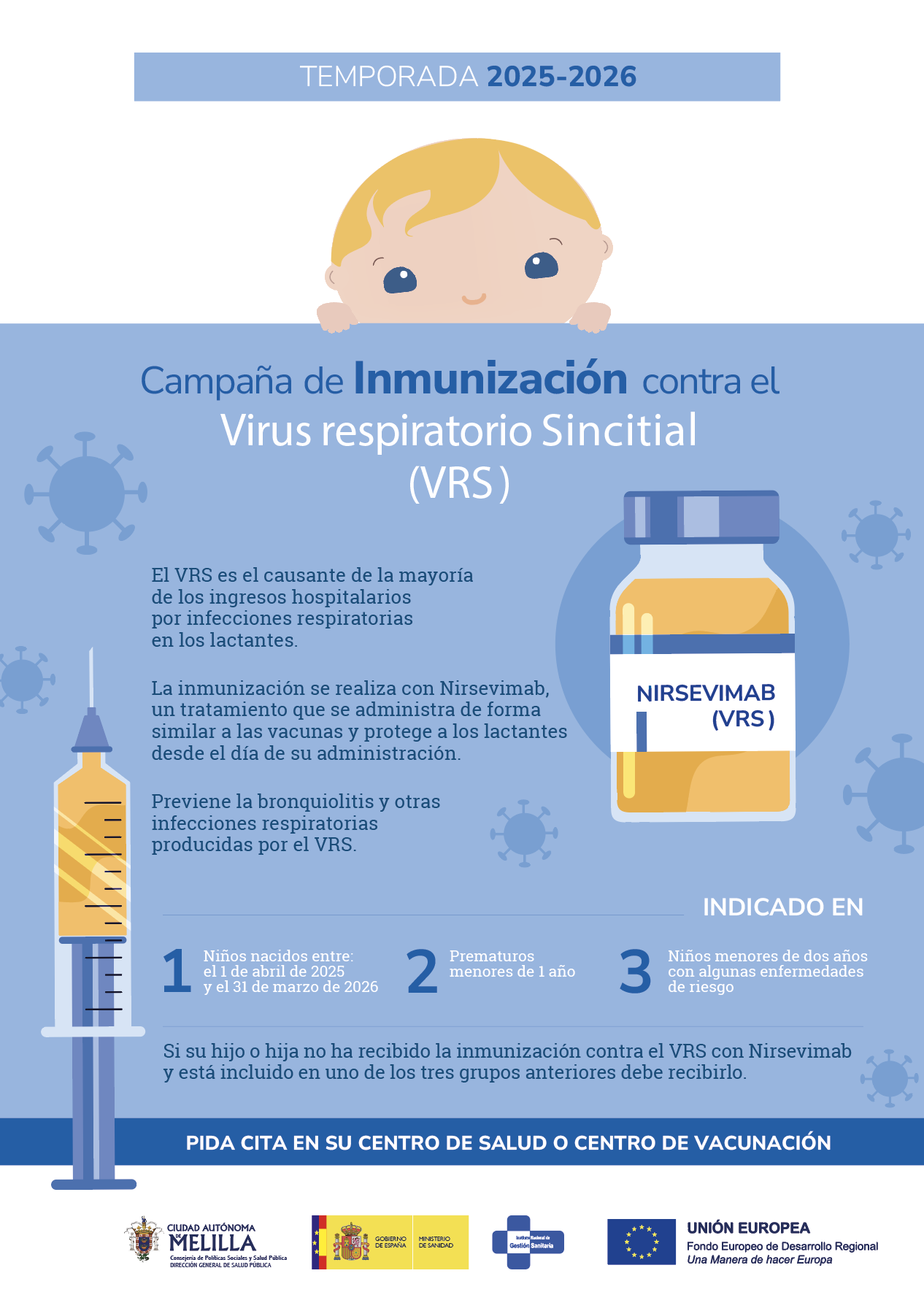Campaña Inmunización VRS 25/26