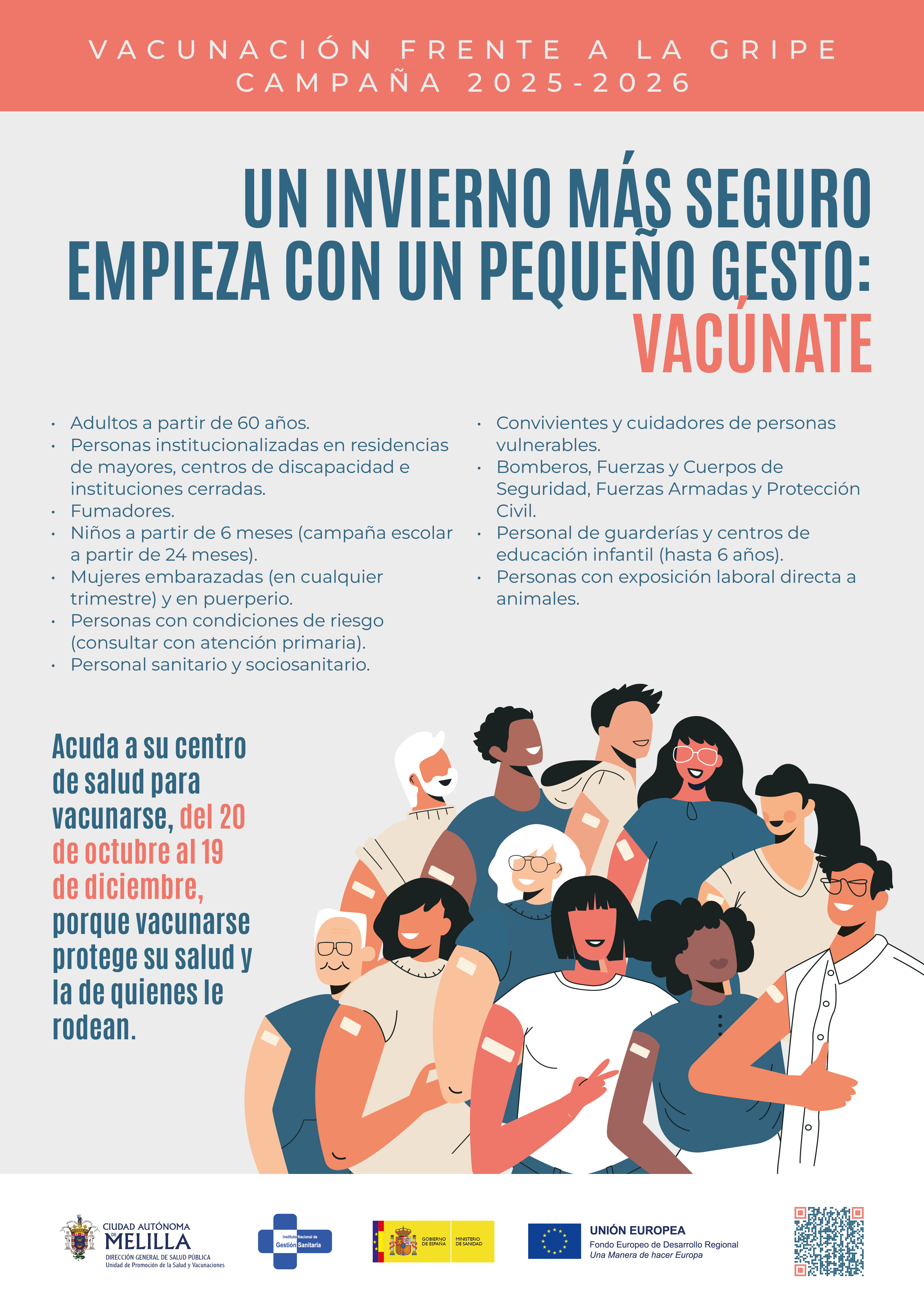 Campaña vacunación gripe 25/26
